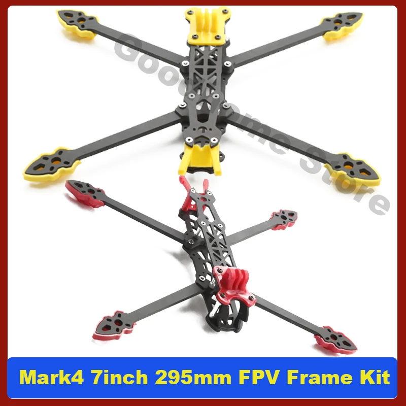 Mark4 7 дюймов 295 мм FPV комплект рамы 5 мм Arm совместимый F4/F7 управление полетом серии 28 бесщеточный двигатель Пропеллер для гоночного дрона на дистанционном управлении
Mark4 7 дюймов 295 мм FPV комплект рамы 5 мм Arm совместимый F4/F7 управление полетом серии 28 бесщеточный двигатель Пропеллер для гоночного дрона на дистанционном управлении