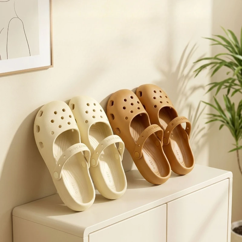 Slip-on Sandals Summer Style for Women Cute Ballet Clog Shoes with Holes Non-slip Outdoor Beach Sandals Hot-selling Breathable
Slip-on Sandals Summer Style for Women Cute Ballet Clog Shoes with Holes Non-slip Outdoor Beach Sandals Hot-selling Breathable
