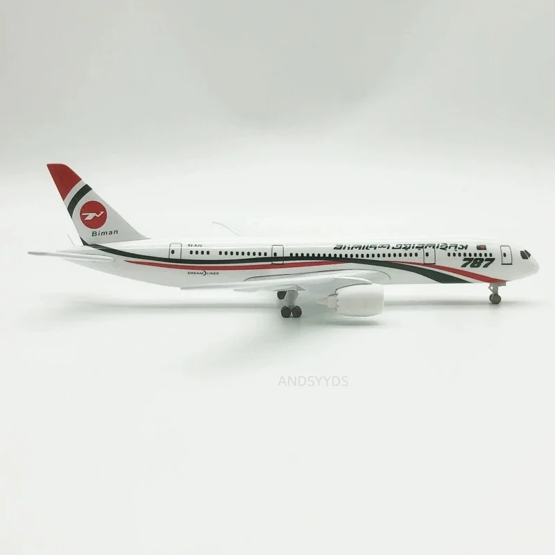 Миниатюрный самолет B787 Bangladesh Airways, 20 см, металлическая модель в масштабе 1/300, коллекционная игрушка для детей
Миниатюрный самолет B787 Bangladesh Airways, 20 см, металлическая модель в масштабе 1/300, коллекционная игрушка для детей
