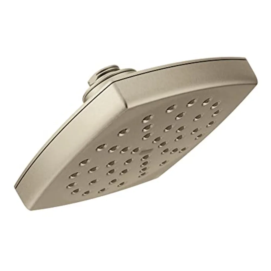 Bathroom showerhead, brass, brushed nickel, Eco-Performance with Immersion Technology for water efficiency and enhanced rainfal
Bathroom showerhead, brass, brushed nickel, Eco-Performance with Immersion Technology for water efficiency and enhanced rainfal