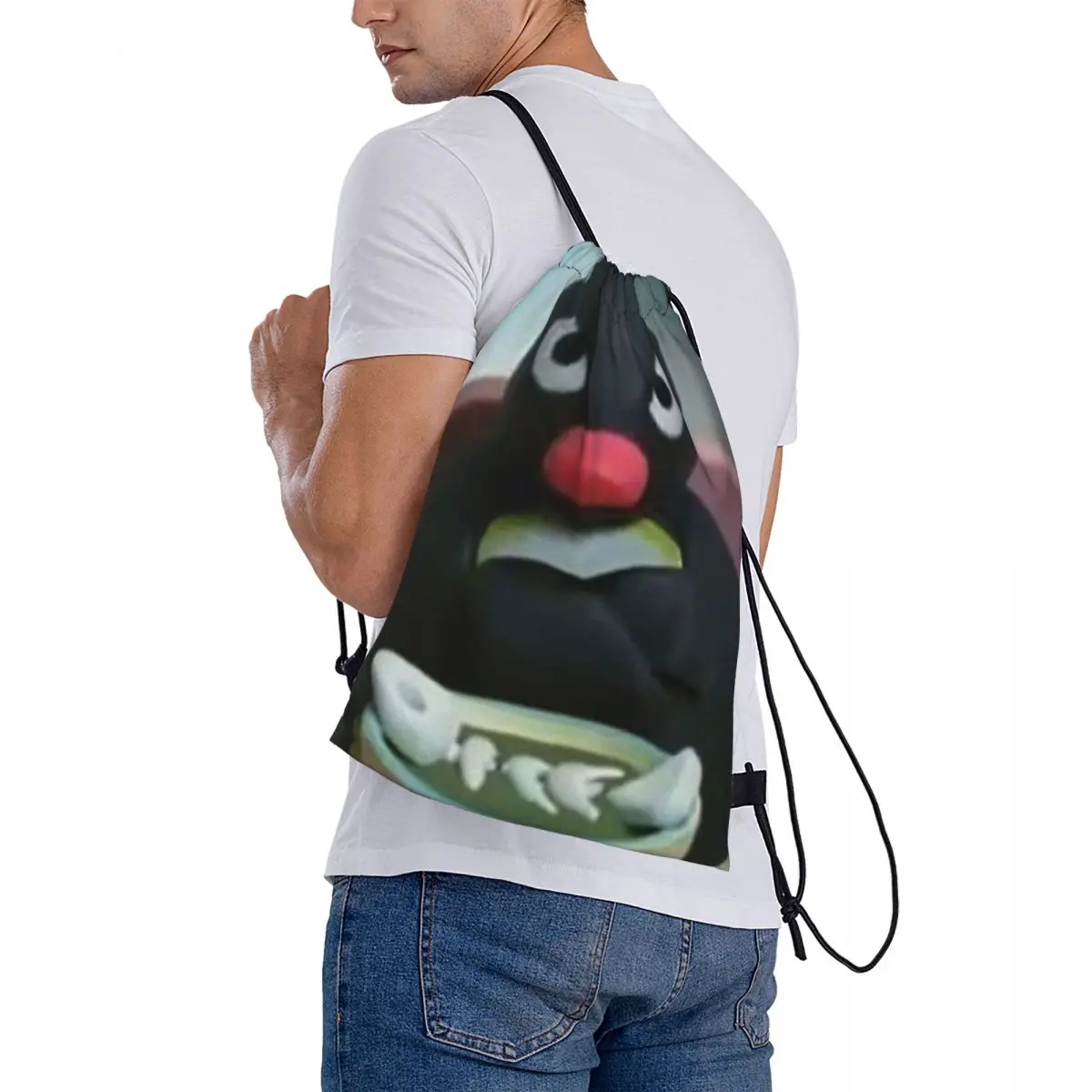 Pingu The Penguin Angry - Noot Noot Backpacks Fashion Drawstring Bundle Pocket Sundries Bag Book Bags for Travel Students
Pingu The Penguin Angry - Noot Noot Backpacks Fashion Drawstring Bundle Pocket Sundries Bag Book Bags for Travel Students