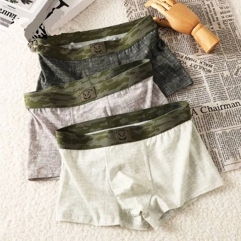 3pcs Men Cotton Boxer Shorts Men's Underwear Hombre Panties Comfortable Men's Underpants Solid Color Briefs
3pcs Men Cotton Boxer Shorts Men's Underwear Hombre Panties Comfortable Men's Underpants Solid Color Briefs