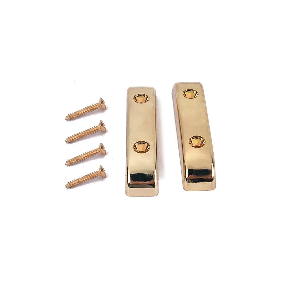 Thumb Rest For Bass Guitar Golden Smooth Plastic Finger Support Mounting Screws Included Guitar Bass Thumb Rest Instrument