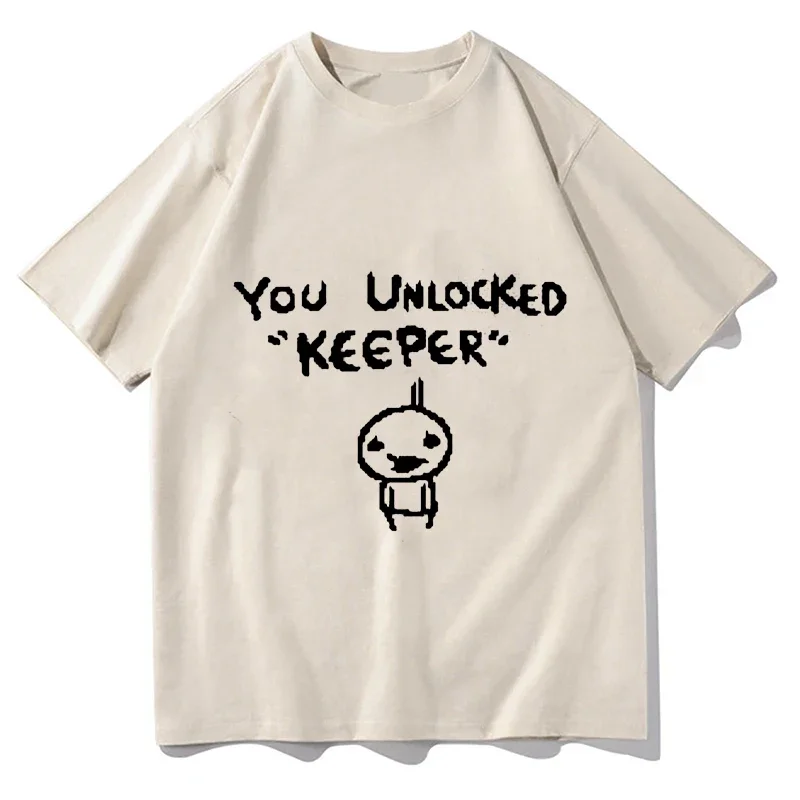 Hip Hop Binding Of Isaac Print Tshirt Men Women Oversized You Unlocked Keeper T Shirt Cotton Tee Hip Hop T-shirt Tops Streetwear
Hip Hop Binding Of Isaac Print Tshirt Men Women Oversized You Unlocked Keeper T Shirt Cotton Tee Hip Hop T-shirt Tops Streetwear