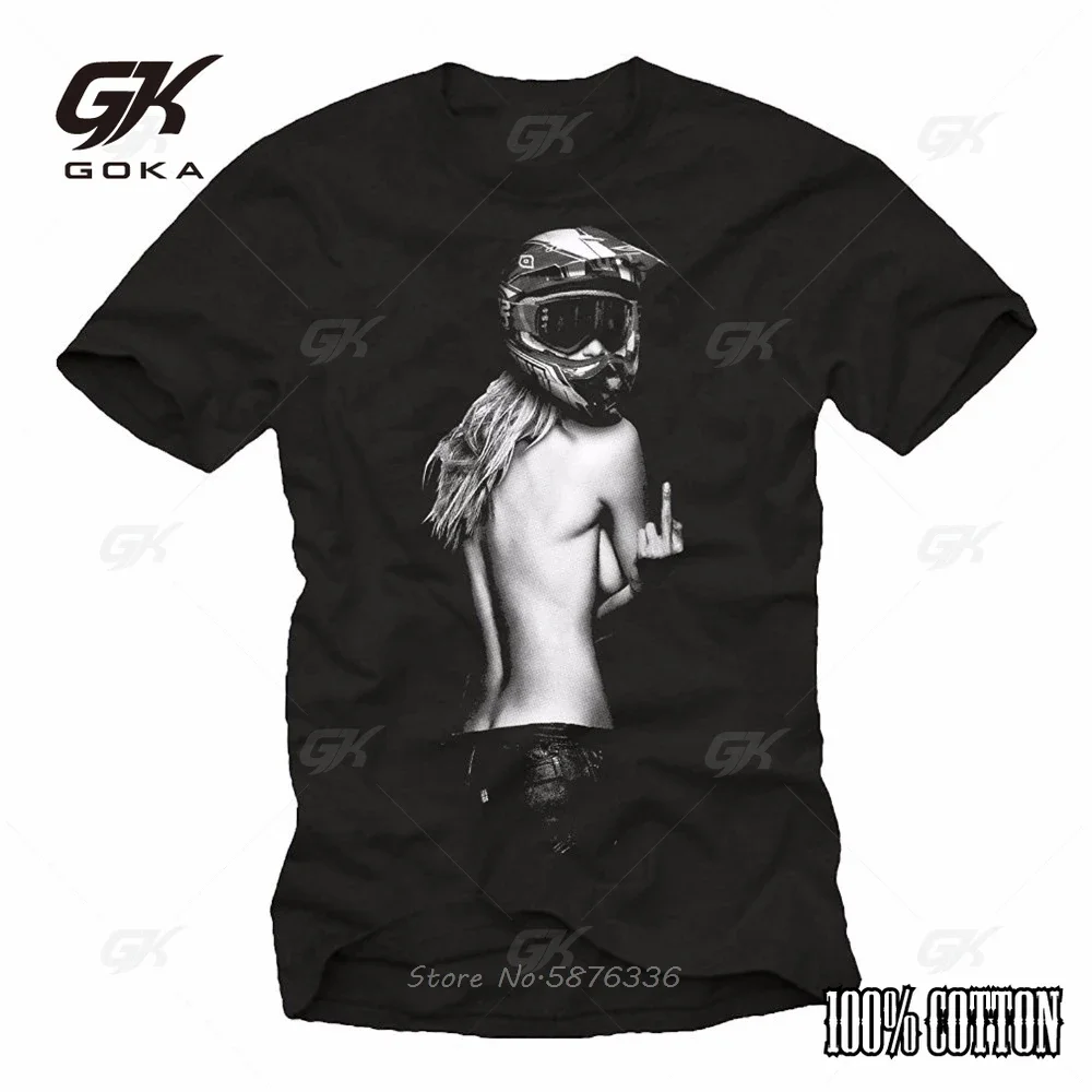 Male Best Selling T Shirt O-neck Oversize Style Tee Shirts Styles Men's Clothing Motorcycle T-shirt - Girl With Motocross Helmet
Male Best Selling T Shirt O-neck Oversize Style Tee Shirts Styles Men's Clothing Motorcycle T-shirt - Girl With Motocross Helmet