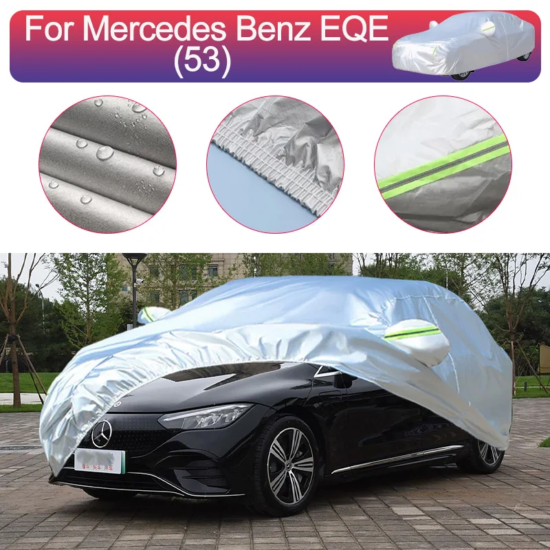 For Mercedes Benz EQE 53 Outdoor Protection Full Car Covers Snow Cover Sunshade Waterproof Dustproof Exterior Car Accessories
For Mercedes Benz EQE 53 Outdoor Protection Full Car Covers Snow Cover Sunshade Waterproof Dustproof Exterior Car Accessories
