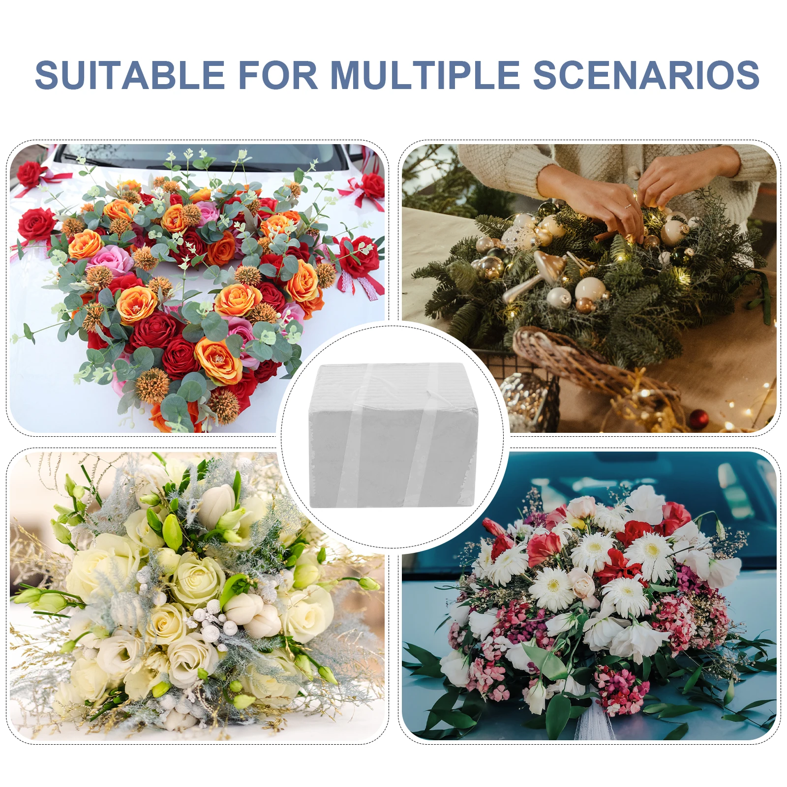 Foam for Flower Arrangements Professional Floral Mud Base for DIY Flower Mud Crafts Wedding Party Decor Express Packing
Foam for Flower Arrangements Professional Floral Mud Base for DIY Flower Mud Crafts Wedding Party Decor Express Packing