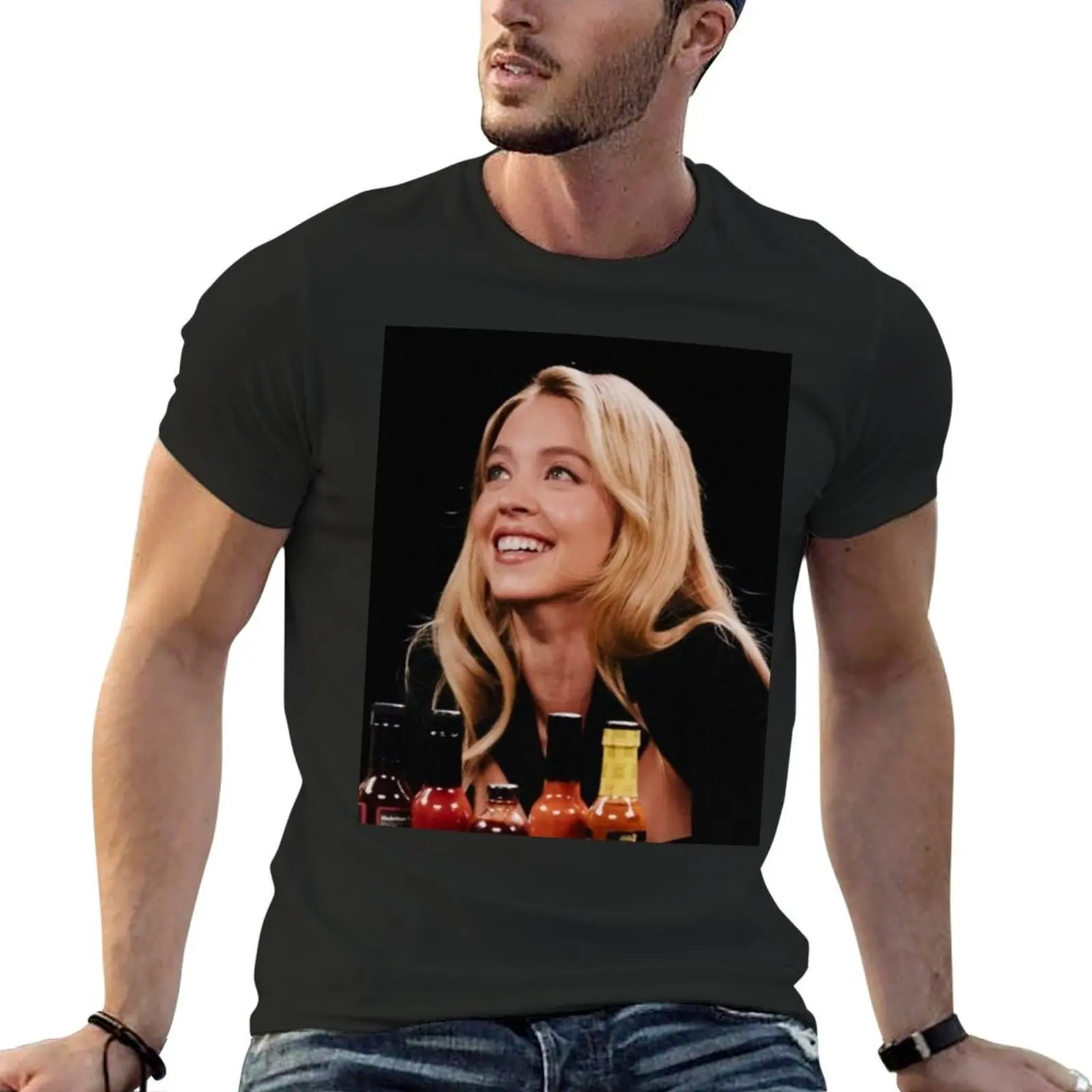 Sydney Sweeney T-Shirt graphic t shirts rapper graphic tees customs design your own plus size tops clothes for men
Sydney Sweeney T-Shirt graphic t shirts rapper graphic tees customs design your own plus size tops clothes for men