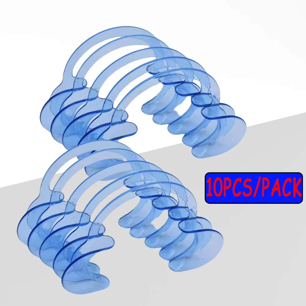 Dental 10 Pcs Plastic Teeth Cheek Retractor Opener C Shape Mouth Gag for Oral Surgery and Dental Examinations Set
Dental 10 Pcs Plastic Teeth Cheek Retractor Opener C Shape Mouth Gag for Oral Surgery and Dental Examinations Set
