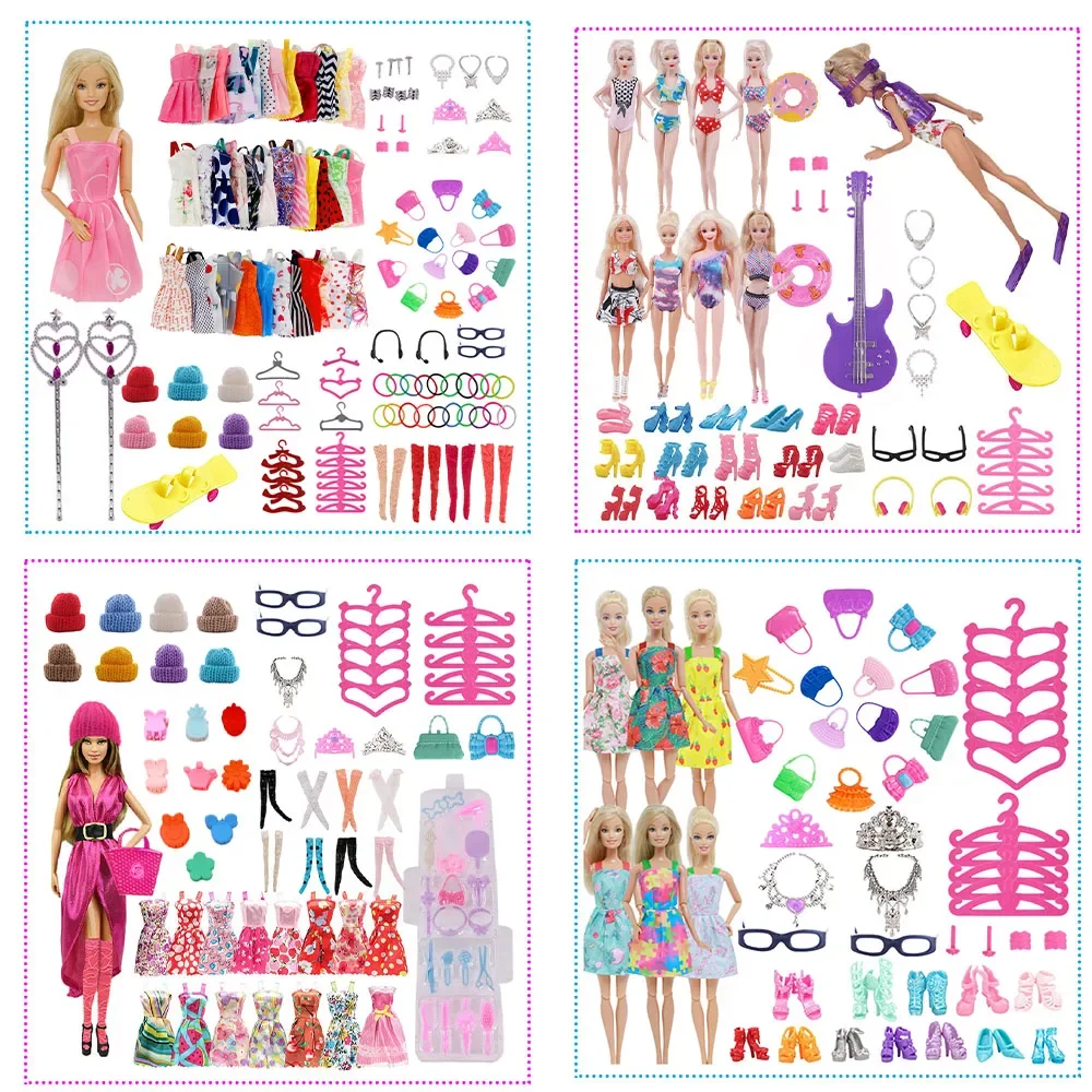 Рождественский подарок, одежда для кукол, наряд для куклы ручной работы, обувь и сумки, ожерелье, аксессуары для кукол 30 см, 1/6, куклы BJD, игрушки для девочек
Рождественский подарок, одежда для кукол, наряд для куклы ручной работы, обувь и сумки, ожерелье, аксессуары для кукол 30 см, 1/6, куклы BJD, игрушки для девочек