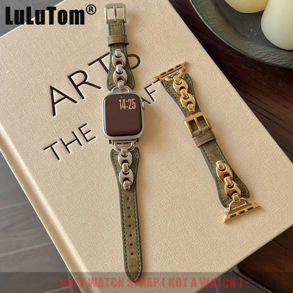 D-shaped Metal Ring Strap For Apple Watch Series 11 10 9 8 7 6 SE 5 4 UItra iWatch 49/46/45/44/42/41/40/38mm Luxury Leather Band
D-shaped Metal Ring Strap For Apple Watch Series 11 10 9 8 7 6 SE 5 4 UItra iWatch 49/46/45/44/42/41/40/38mm Luxury Leather Band