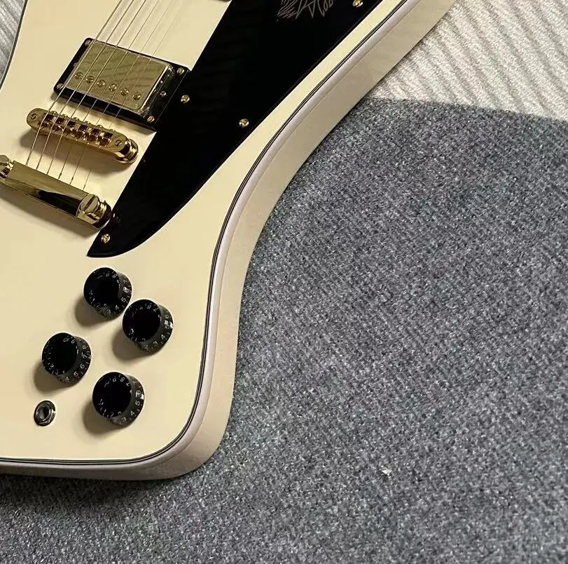 hot sale cream white mahogany electric guitars gold hardware
hot sale cream white mahogany electric guitars gold hardware