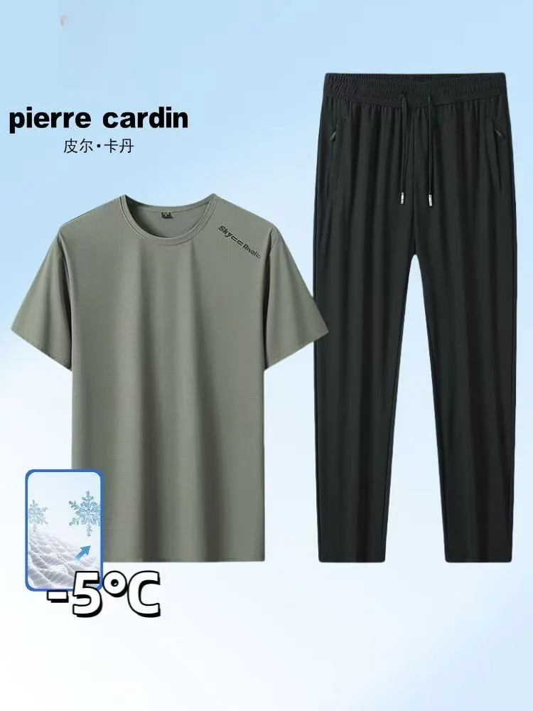 Мужской летний повседневный свободный спортивный костюм Pierre Cardin с коротким рукавом, комплект из двух предметов, полиэстер, нейлон, лайкра, эластичный, F...
Мужской летний повседневный свободный спортивный костюм Pierre Cardin с коротким рукавом, комплект из двух предметов, полиэстер, нейлон, лайкра, эластичный, F...