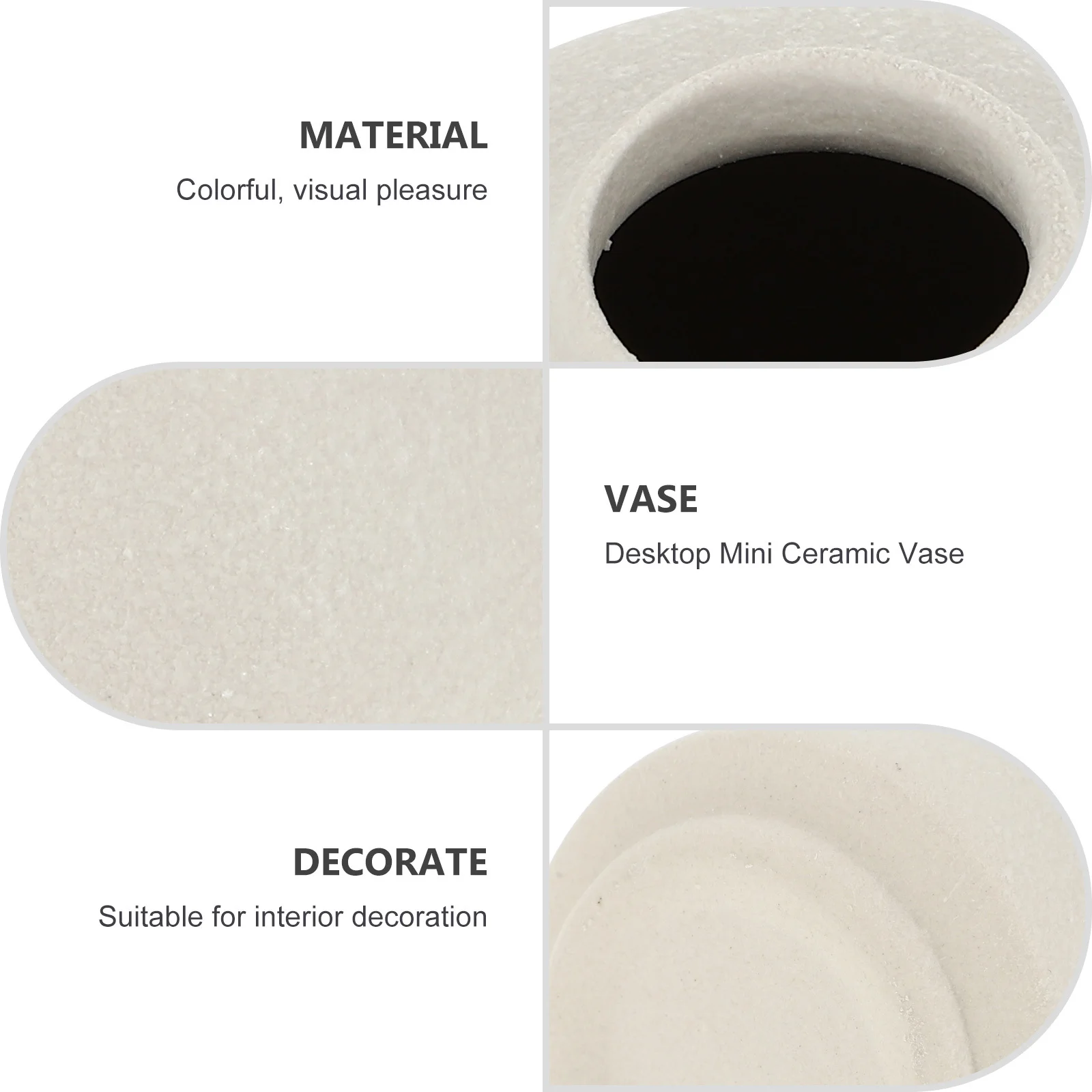 Mini Ceramic Flower Vase Creative Hydroponic Holder Desktop Home Flower Arrangement Container Decorative Chic Vase Ornament
Mini Ceramic Flower Vase Creative Hydroponic Holder Desktop Home Flower Arrangement Container Decorative Chic Vase Ornament