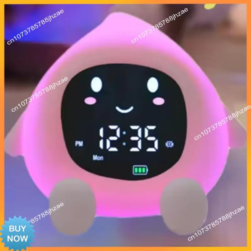 A10R будильник для детей 6-в-1 фруктовая форма часы для тренировки сна для малышей милый сенсорный ночник для детской спальни
A10R будильник для детей 6-в-1 фруктовая форма часы для тренировки сна для малышей милый сенсорный ночник для детской спальни