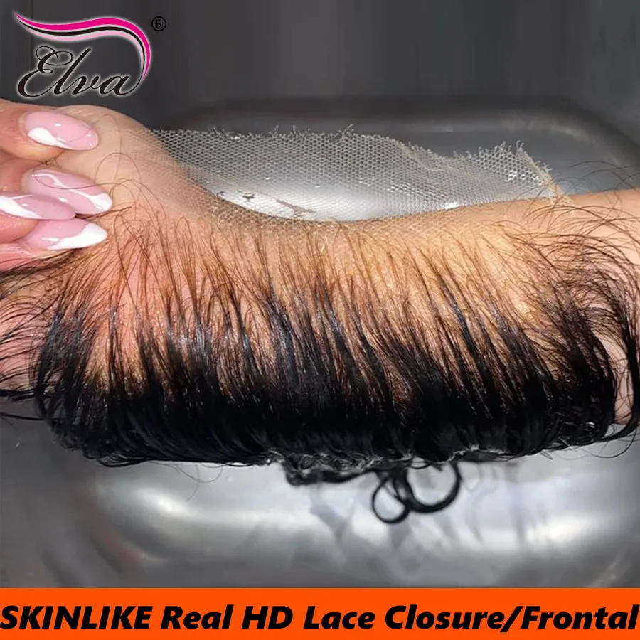 Elva Hair 13x6 HD Lace Frontal Pre Plucked Hairline Skinlike HD Lace Small Knots 9x6/7x5/6x6 2x6 HD Lace Closure Human Raw Hair
Elva Hair 13x6 HD Lace Frontal Pre Plucked Hairline Skinlike HD Lace Small Knots 9x6/7x5/6x6 2x6 HD Lace Closure Human Raw Hair
