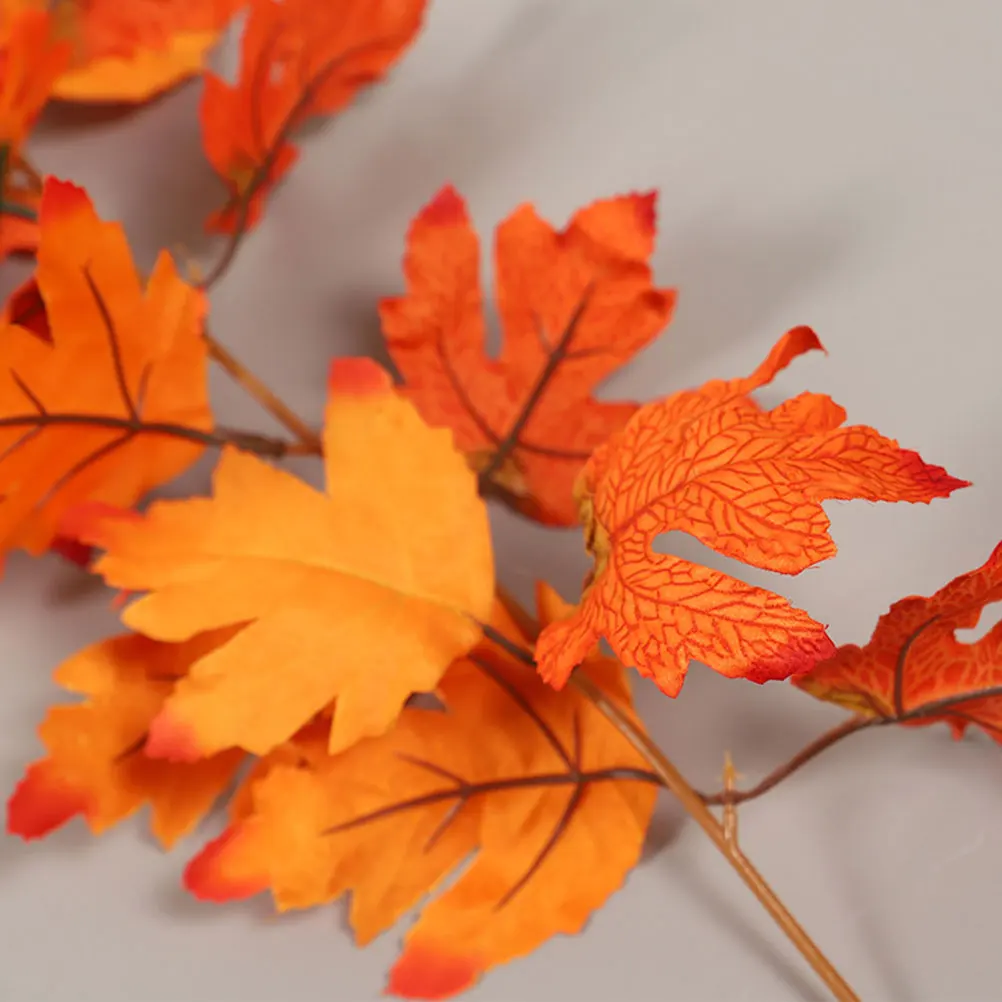 Simulated Maple Leaf Pendant 1 7m Artificial Rattan Fall Decorations Thanksgiving Garland Home Outdoor AutumnHanging Vine
Simulated Maple Leaf Pendant 1 7m Artificial Rattan Fall Decorations Thanksgiving Garland Home Outdoor AutumnHanging Vine