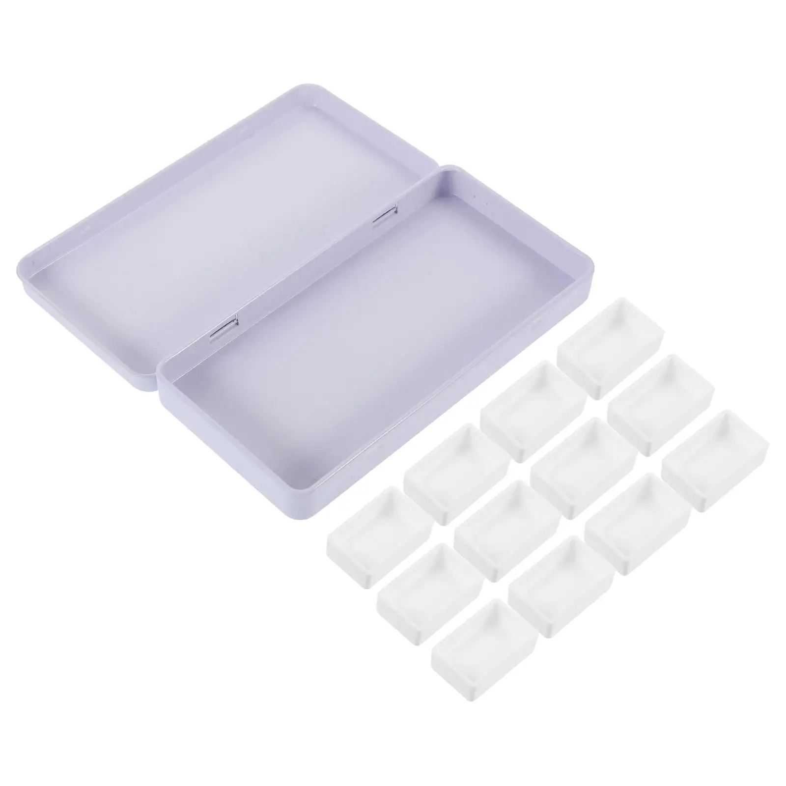 Empty Watercolor Palette Case 12x32ml Iron Boxes Color Paint Containers Pigment Tinplate Sets Supplies
Empty Watercolor Palette Case 12x32ml Iron Boxes Color Paint Containers Pigment Tinplate Sets Supplies