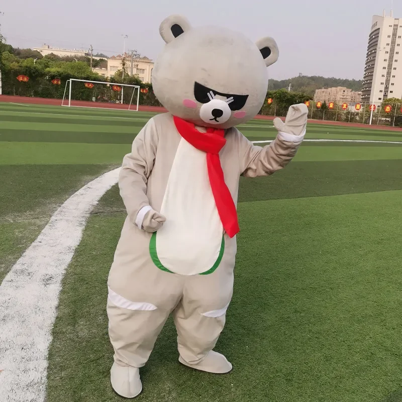 Christmas Happy Bear Cartoon Doll Mascot Costume Walking Doll Costume Suit Doll Costume Grey Brown Bear
Christmas Happy Bear Cartoon Doll Mascot Costume Walking Doll Costume Suit Doll Costume Grey Brown Bear