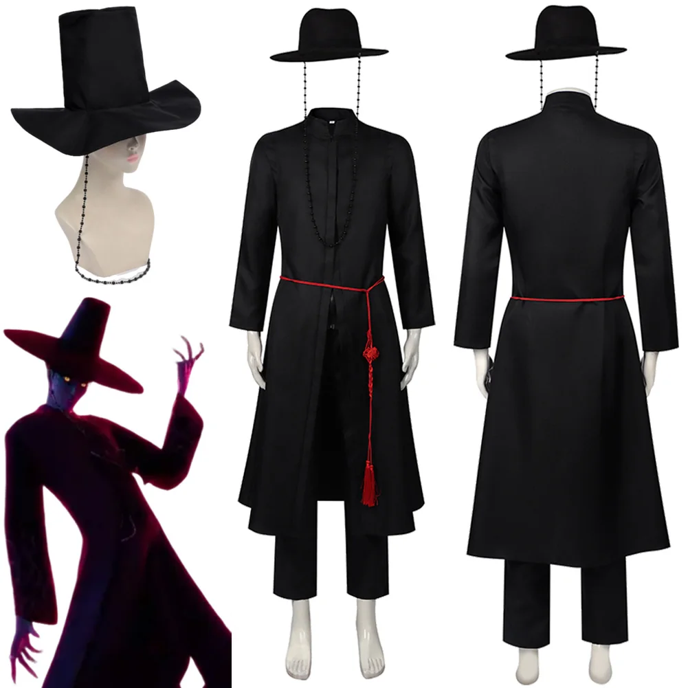 2025 Cartoon Demon Hunter of KPop Cosplay Saja Boys Top Pants Clothing Roleplay Costume Outfits Halloween Carnival Party Suits
2025 Cartoon Demon Hunter of KPop Cosplay Saja Boys Top Pants Clothing Roleplay Costume Outfits Halloween Carnival Party Suits