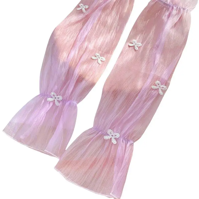 Fashion Loose Lace Arm Sleeves Accessories Women Bow Ice Silk Sun Protection Sleeves Outdoor
Fashion Loose Lace Arm Sleeves Accessories Women Bow Ice Silk Sun Protection Sleeves Outdoor