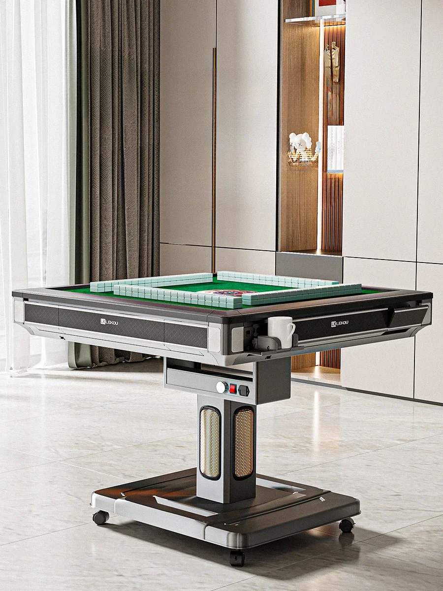 Advanced Fold Dining Table Bass Heating Automatic Shuffling Relaxation Mahjong Table Amusement Mesa Comedor Home Furniture LVMC
Advanced Fold Dining Table Bass Heating Automatic Shuffling Relaxation Mahjong Table Amusement Mesa Comedor Home Furniture LVMC