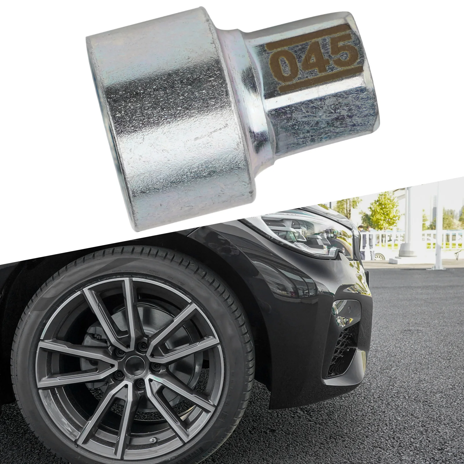 Tire Wheel Lock Anti Theft Screw Bolt 45 Key Socket For BMW 1/2/3/4/5/6/7 Series Wheel Lock Lugnut Easy Installation
Tire Wheel Lock Anti Theft Screw Bolt 45 Key Socket For BMW 1/2/3/4/5/6/7 Series Wheel Lock Lugnut Easy Installation