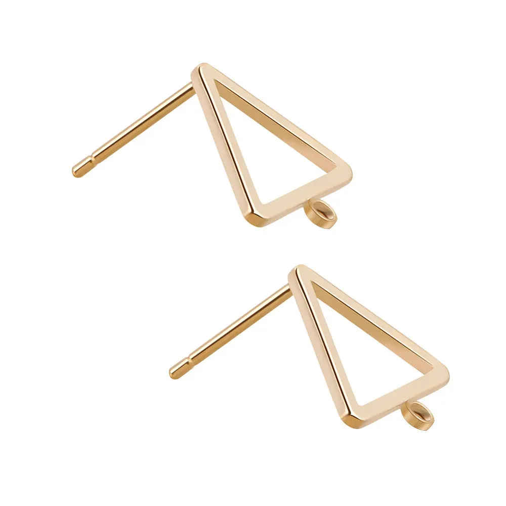 1 комплект латунных серег-гвоздиков с петлей, долговечный треугольник, золотой 12,5X12X1 мм, отверстие: 1 мм, штифт: 0,8 мм, 10 шт./компл.
1 комплект латунных серег-гвоздиков с петлей, долговечный треугольник, золотой 12,5X12X1 мм, отверстие: 1 мм, штифт: 0,8 мм, 10 шт./компл.