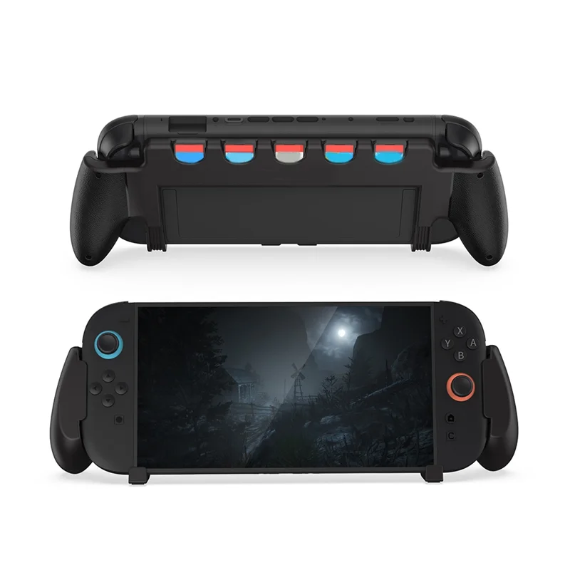 B03B-For Switch 2 Grip Case With Stand Grip Case 5 Game Slots Protective Case Anti Slip Grip Holder Game Accessories
B03B-For Switch 2 Grip Case With Stand Grip Case 5 Game Slots Protective Case Anti Slip Grip Holder Game Accessories