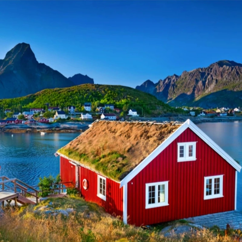 1 Box 1000-Piece Cardboard Jigsaw Puzzle Norway's Lofoten Islands Jigsaw Puzzle 70x50cm
1 Box 1000-Piece Cardboard Jigsaw Puzzle Norway's Lofoten Islands Jigsaw Puzzle 70x50cm