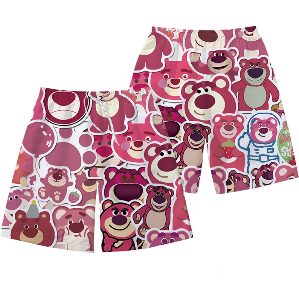 2025 New Summer Women's Strawberry Bear Shorts Miniso Collaboration Casual Quick Drying Breathable Oversized Beach Pants
2025 New Summer Women's Strawberry Bear Shorts Miniso Collaboration Casual Quick Drying Breathable Oversized Beach Pants