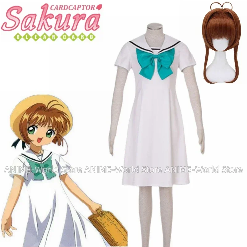 Унисекс аниме Card Captor Sakura KINOMOTO костюм моряка парик платье костюмы для косплея индивидуальный размер
Унисекс аниме Card Captor Sakura KINOMOTO костюм моряка парик платье костюмы для косплея индивидуальный размер