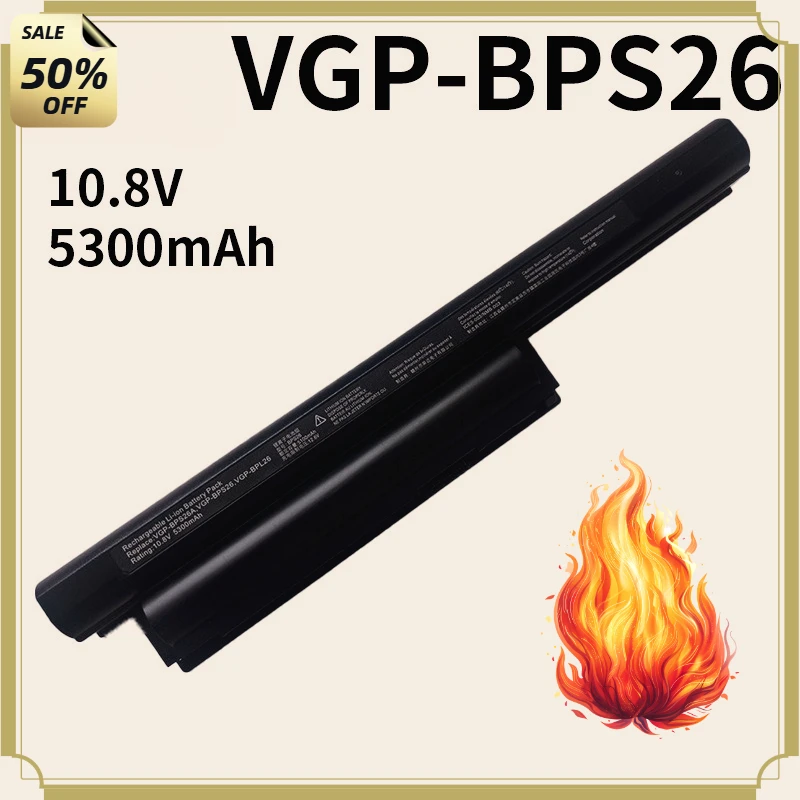 High-Quality Compatible with Sony BPS26 VPCEG-111T 112T 211T 212T PCG-71912VLaptop Battery
High-Quality Compatible with Sony BPS26 VPCEG-111T 112T 211T 212T PCG-71912VLaptop Battery