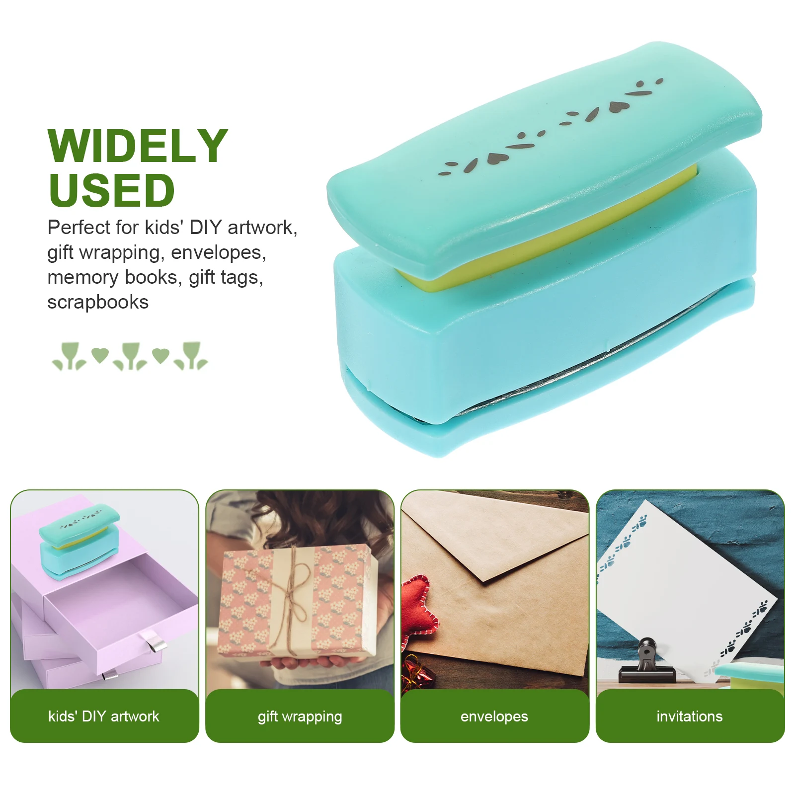 Embossing Device Paper Punches for Scrapbooking Cute Craft Hole Crafting Card Making Abs Plastic Handheld Child Puncher Single
Embossing Device Paper Punches for Scrapbooking Cute Craft Hole Crafting Card Making Abs Plastic Handheld Child Puncher Single