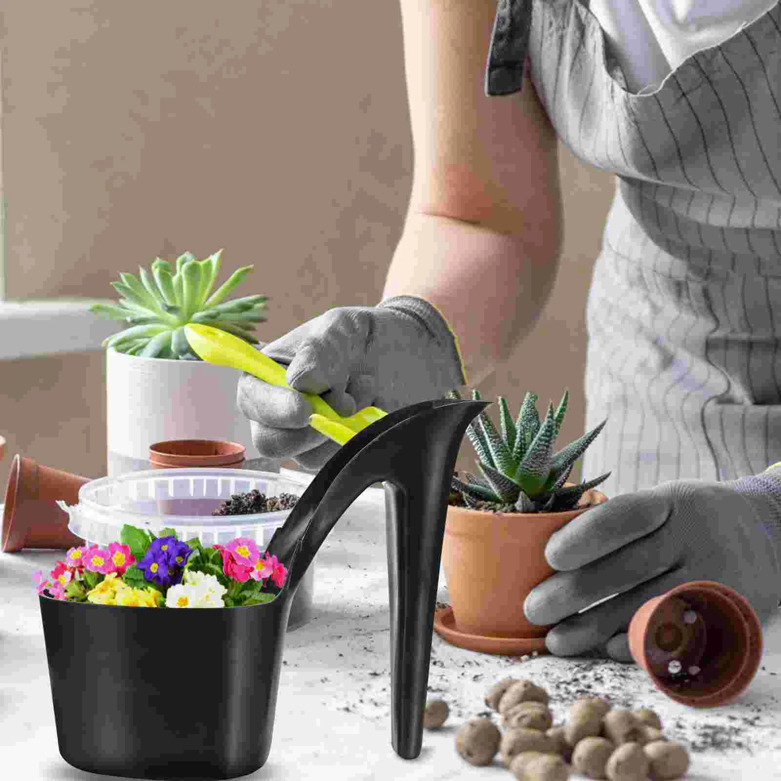 2 Pcs High Heels Flower Pot Pots Artificial Plants Indoor Nursery for Outdoor Plastic Solar Light
2 Pcs High Heels Flower Pot Pots Artificial Plants Indoor Nursery for Outdoor Plastic Solar Light