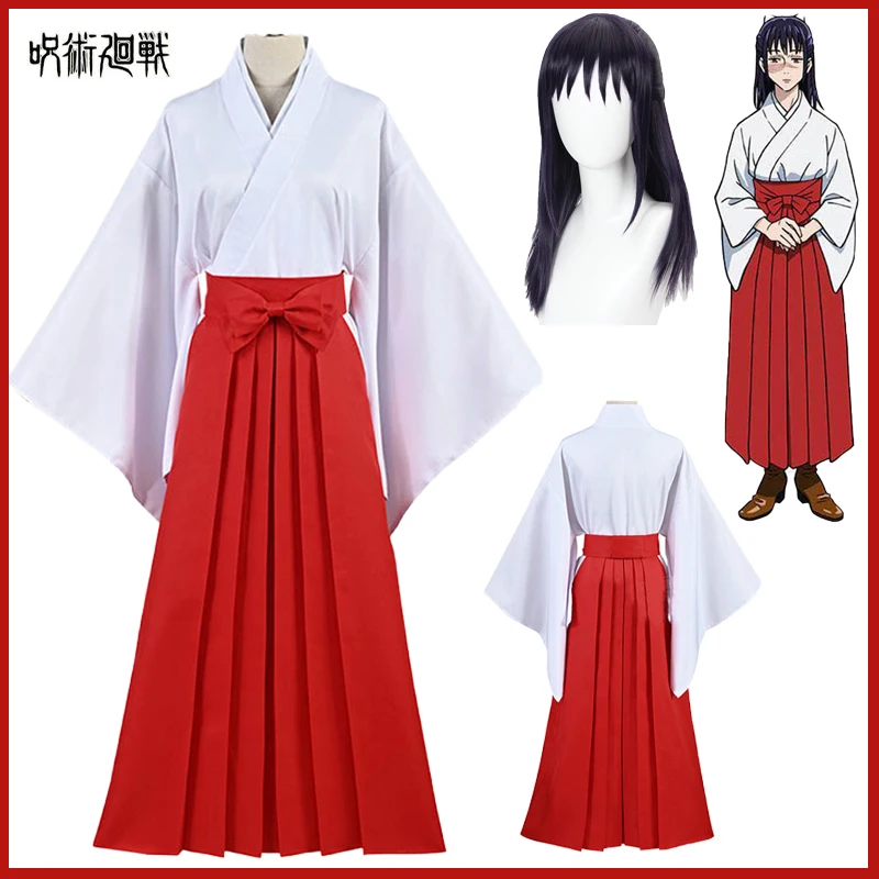 Anime Jujutsu Kaisen Iroi Utahime Cosplay Costume Wig Kostuum Kimono Ik Panrs Uniform Tokyo Jujutsu High School Pruik Kleding
Anime Jujutsu Kaisen Iroi Utahime Cosplay Costume Wig Kostuum Kimono Ik Panrs Uniform Tokyo Jujutsu High School Pruik Kleding