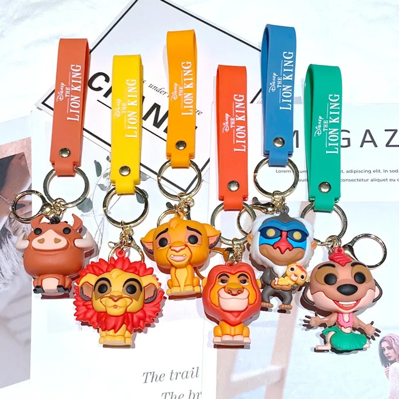 New Anime Disney Keychain Cartoon The Lion King Keyring Car Key Chain Pendant Kids Toys Gifts
New Anime Disney Keychain Cartoon The Lion King Keyring Car Key Chain Pendant Kids Toys Gifts