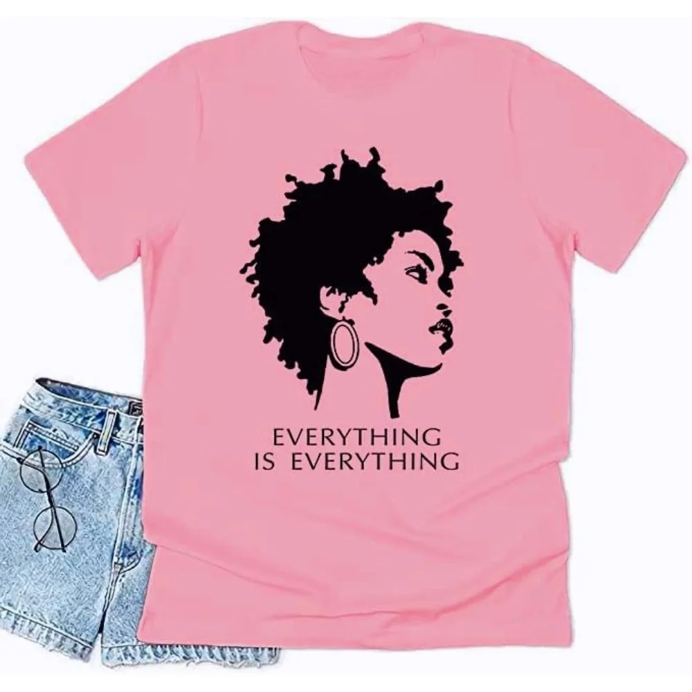 Afrocentric Black Power Women T-Shirt African American Woman Tee Black Girl Magic Graphic Cotton Tops Fashion Streetwear
Afrocentric Black Power Women T-Shirt African American Woman Tee Black Girl Magic Graphic Cotton Tops Fashion Streetwear