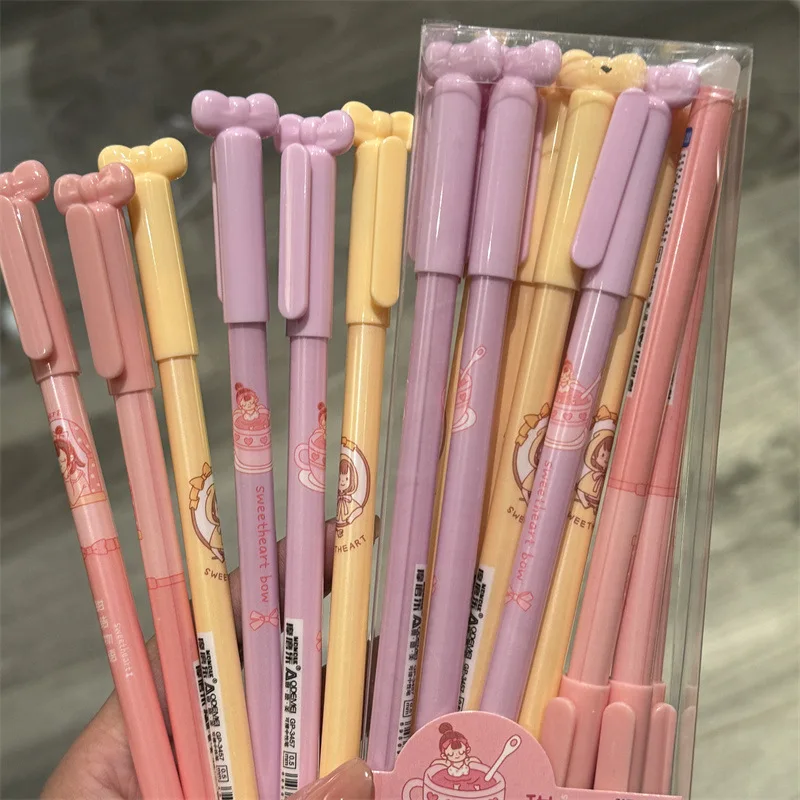 48pcs Creative Bow Erasable Pens for Girls Blue Ink Pen Erasable Student Writing Acessories Wholesale School Stationery Things
48pcs Creative Bow Erasable Pens for Girls Blue Ink Pen Erasable Student Writing Acessories Wholesale School Stationery Things