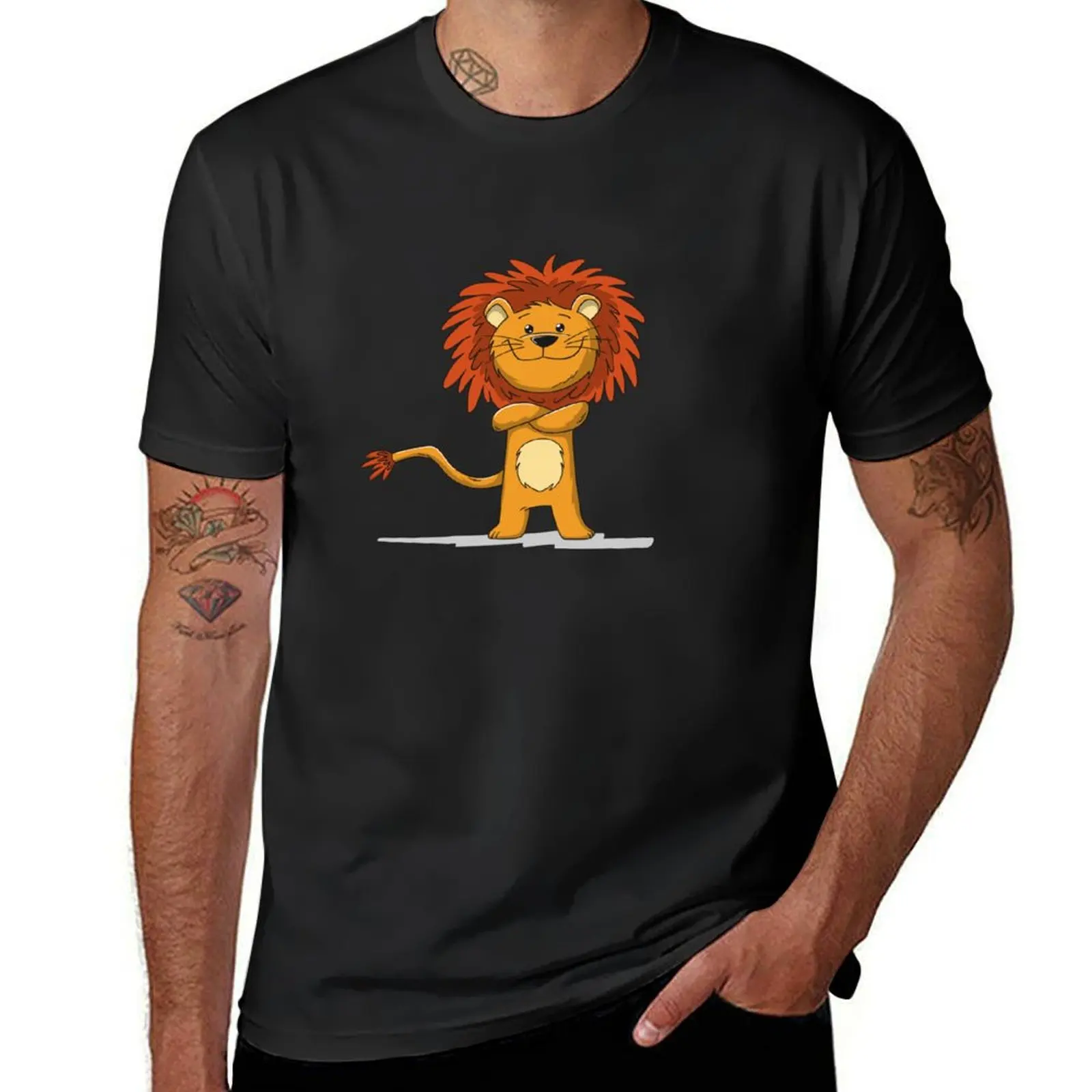 Niedlicher Cartoon Lwe T-Shirt anime clothes sports fans vintage clothes plain white t shirts men
Niedlicher Cartoon Lwe T-Shirt anime clothes sports fans vintage clothes plain white t shirts men