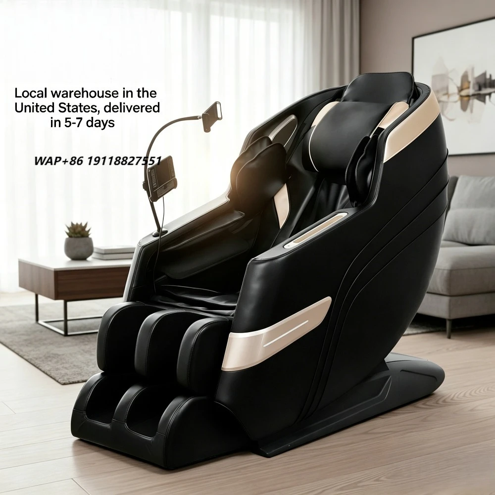 Stylish Modern Zero Gravity Massage Chair Recliner with Full Body Air Compression for Home Spa, Relaxation and Overall Wellbeing
Stylish Modern Zero Gravity Massage Chair Recliner with Full Body Air Compression for Home Spa, Relaxation and Overall Wellbeing