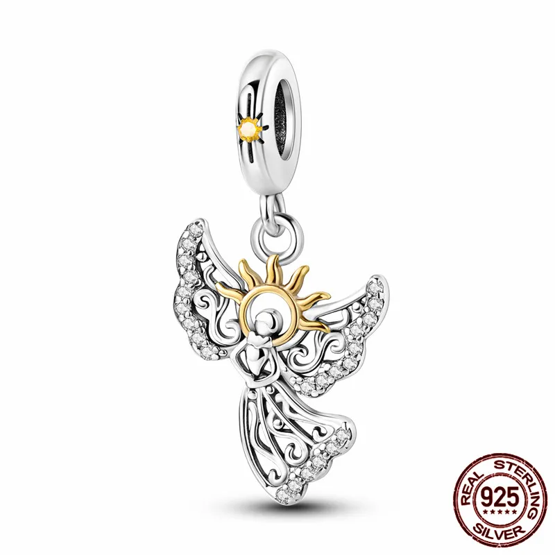 S925 sterling silver sun goddess charm bead paired with an original design bracelet, a perfect DIY jewelry gift for women.
S925 sterling silver sun goddess charm bead paired with an original design bracelet, a perfect DIY jewelry gift for women.