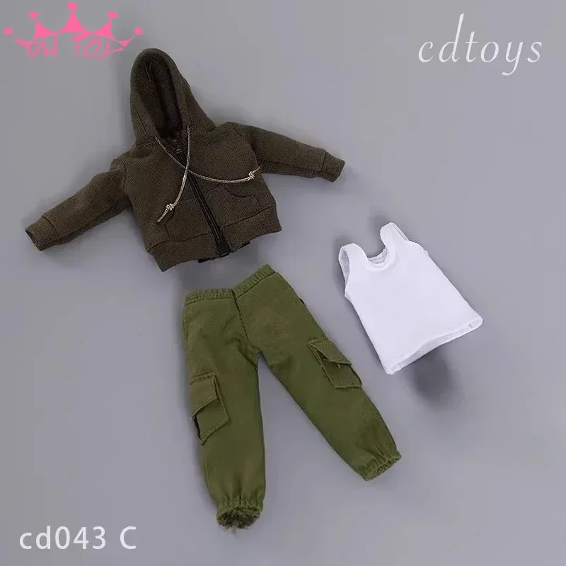 Cdtoys масштаб 1/12 мужской солдат толстовка пальто брюки-карго жилет комплект одежды модель Cd043 для 6-дюймовых фигурок аксессуары для кукол
Cdtoys масштаб 1/12 мужской солдат толстовка пальто брюки-карго жилет комплект одежды модель Cd043 для 6-дюймовых фигурок аксессуары для кукол