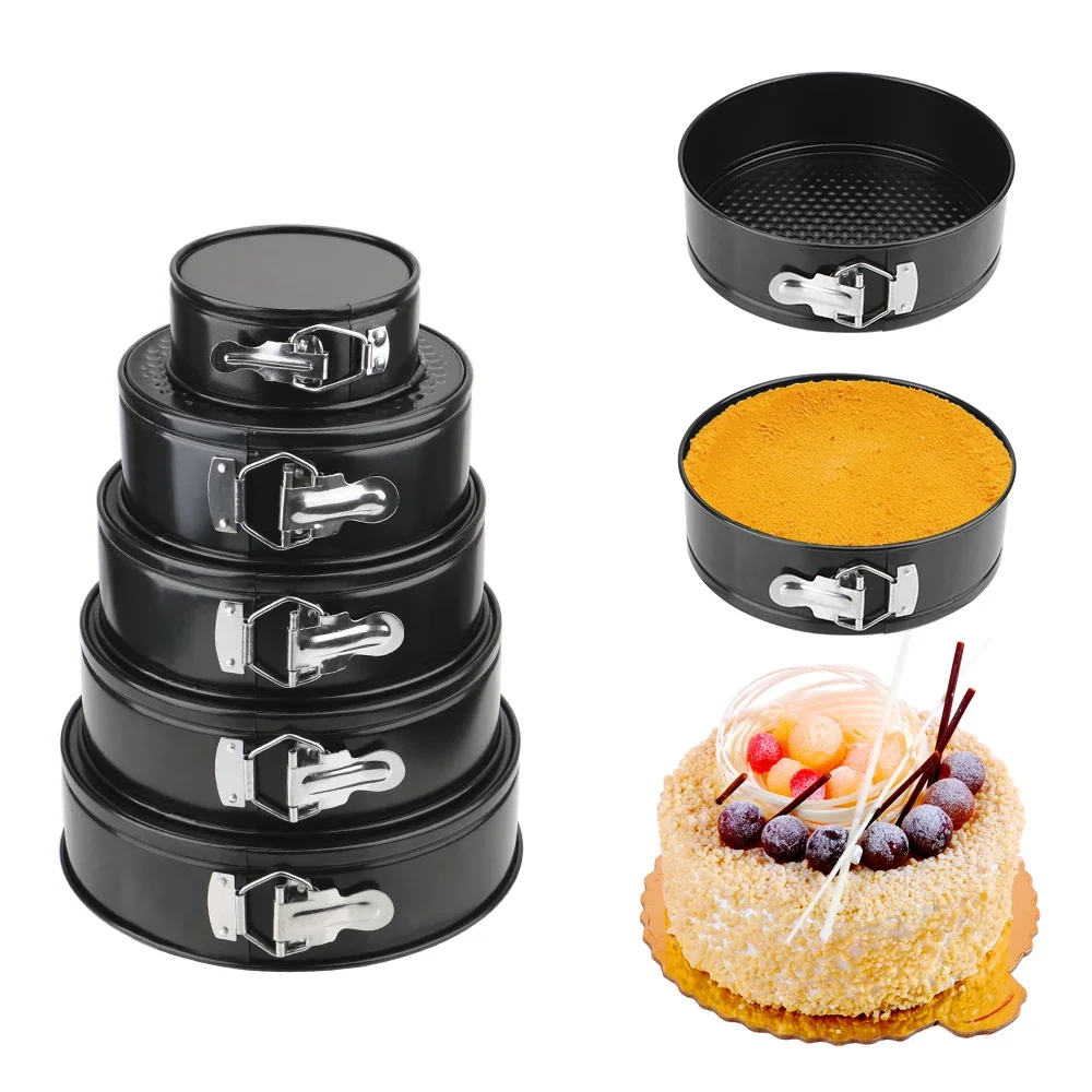 Carbon Steel Cakes Molds Removable Bottom Kitchen Accessories Round Cake Pan Bakeware Non-Stick Metal Bake Mould Passover Molds
Carbon Steel Cakes Molds Removable Bottom Kitchen Accessories Round Cake Pan Bakeware Non-Stick Metal Bake Mould Passover Molds