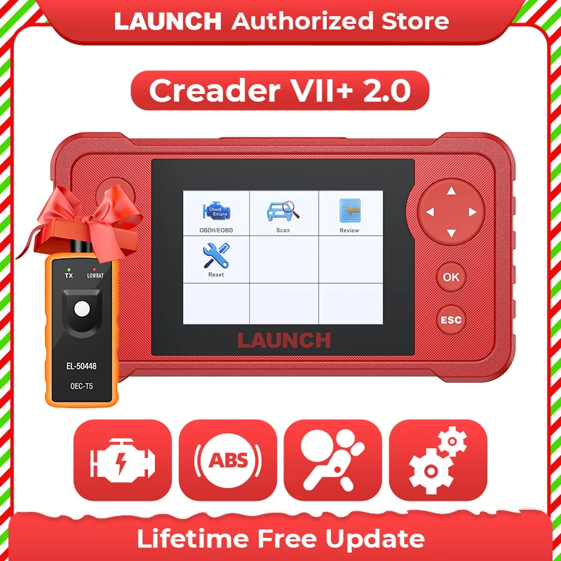 Новый сканер LAUNCH Creader VII + V2.0 OBD2, считыватель автомобильных кодов, считывание кодов неисправностей, подушка безопасности двигателя, передача, бесплатное обновление
Новый сканер LAUNCH Creader VII + V2.0 OBD2, считыватель автомобильных кодов, считывание кодов неисправностей, подушка безопасности двигателя, передача, бесплатное обновление