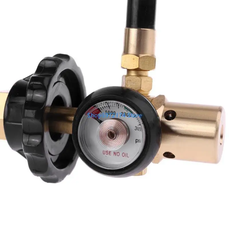 Y3NB Brass Helium Latex Pressure Reducer With Pressure Gauge for G5/8 for Tank Balloon Inflator Regulator for Tank Valves 
Y3NB Brass Helium Latex Pressure Reducer With Pressure Gauge for G5/8 for Tank Balloon Inflator Regulator for Tank Valves