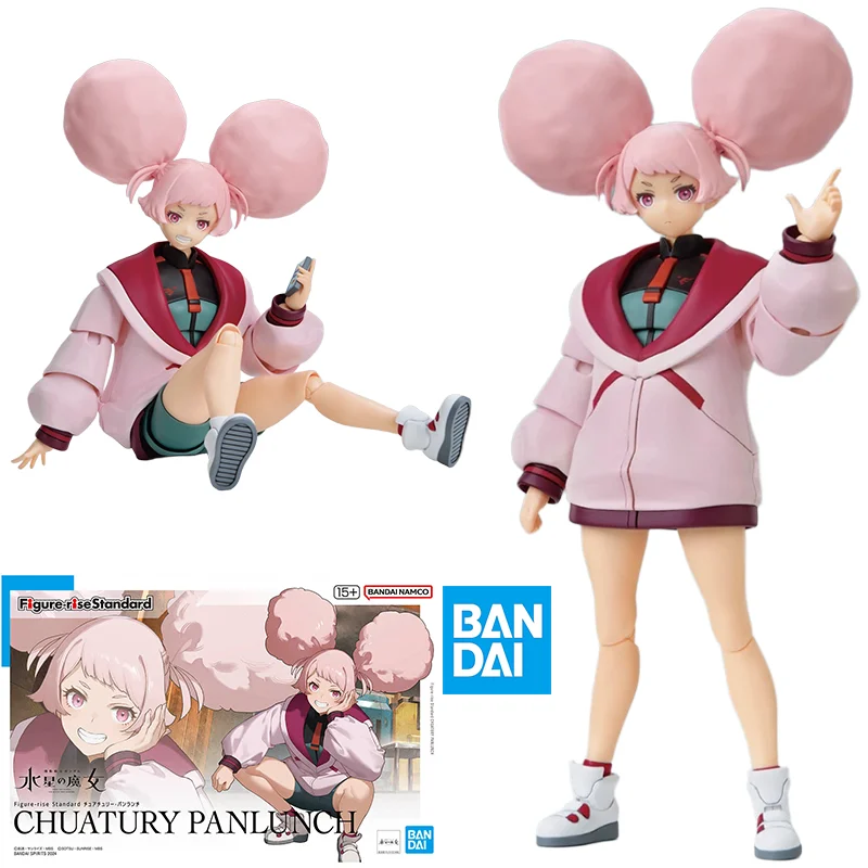 Bandai Original GUNDAM Anime Figure-rise The Witch From Mercury CHUATURY PANLUNCH Action Figure Toys Model Gifts for Children
Bandai Original GUNDAM Anime Figure-rise The Witch From Mercury CHUATURY PANLUNCH Action Figure Toys Model Gifts for Children