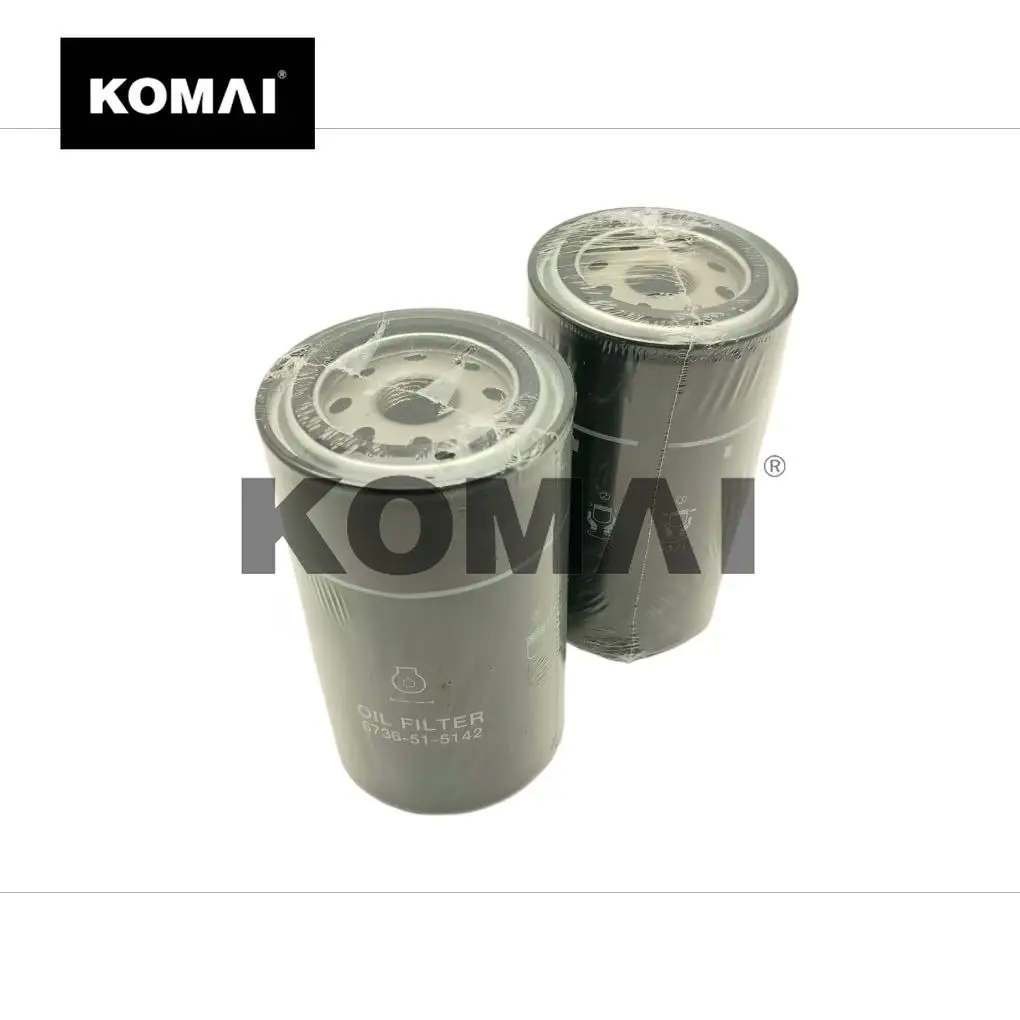 Oil Filter For Komatsu PC160LC-8/PC200-8/PC228US-8/PC290LC-10 6736-51-5142 6736515142 Engine Filter for Excavator
Oil Filter For Komatsu PC160LC-8/PC200-8/PC228US-8/PC290LC-10 6736-51-5142 6736515142 Engine Filter for Excavator