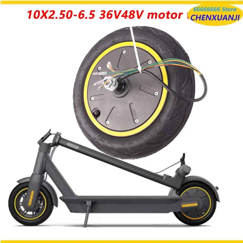 Suitable 36V350W/48V500W 10x2.50-6.5 Motor Wheels for Ninebot MAX G30 Foldable Electric Scooter
Suitable 36V350W/48V500W 10x2.50-6.5 Motor Wheels for Ninebot MAX G30 Foldable Electric Scooter