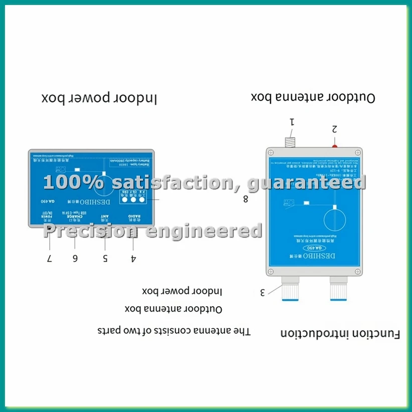 Outdoor Shortwave Antenna Ga490 Radio/SDR/Malachite Radio Antenna Shortwave Nhk Multi-Function Convenient Radio,20M-TCES
Outdoor Shortwave Antenna Ga490 Radio/SDR/Malachite Radio Antenna Shortwave Nhk Multi-Function Convenient Radio,20M-TCES